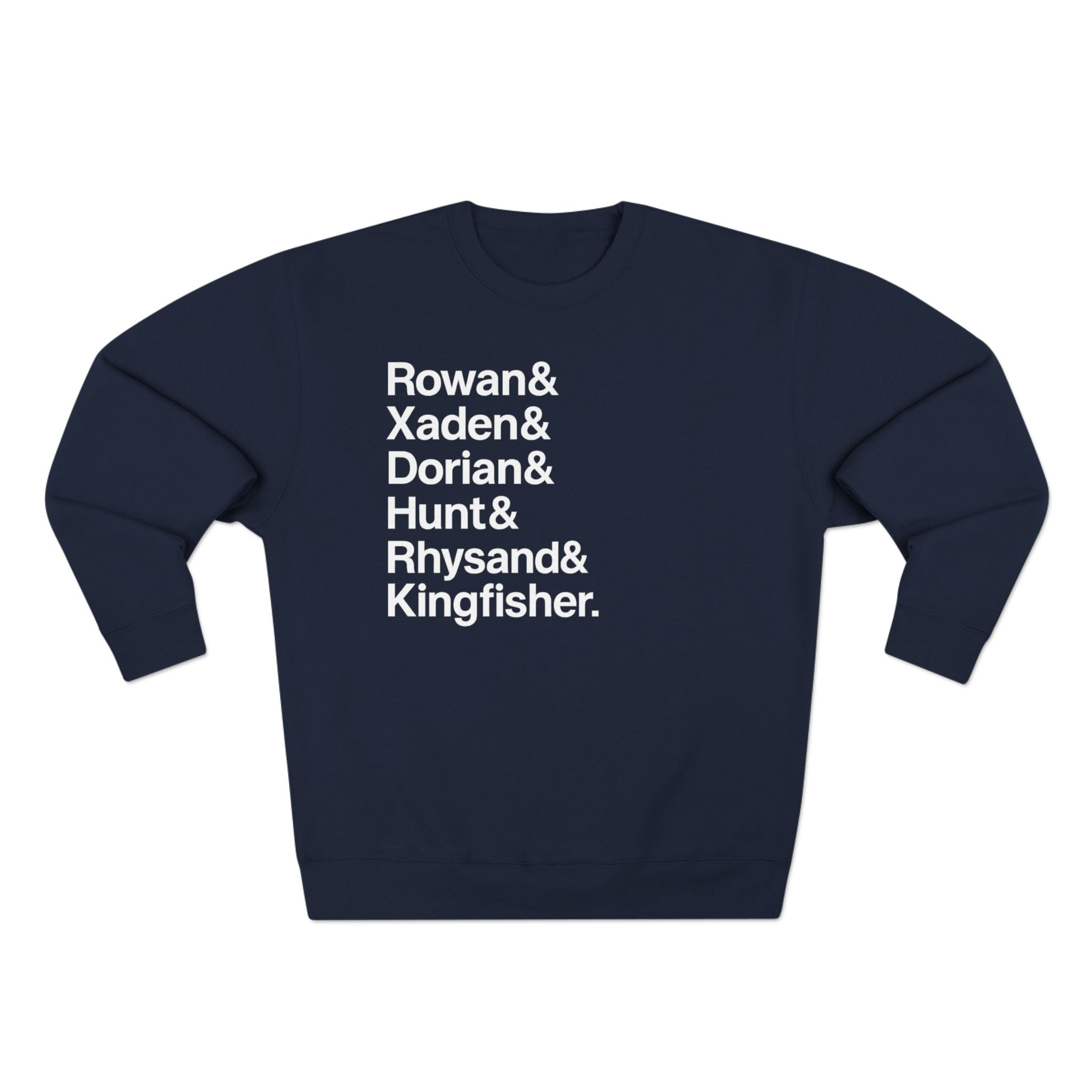 Book Boyfriend Lineup Cozy Sweatshirt