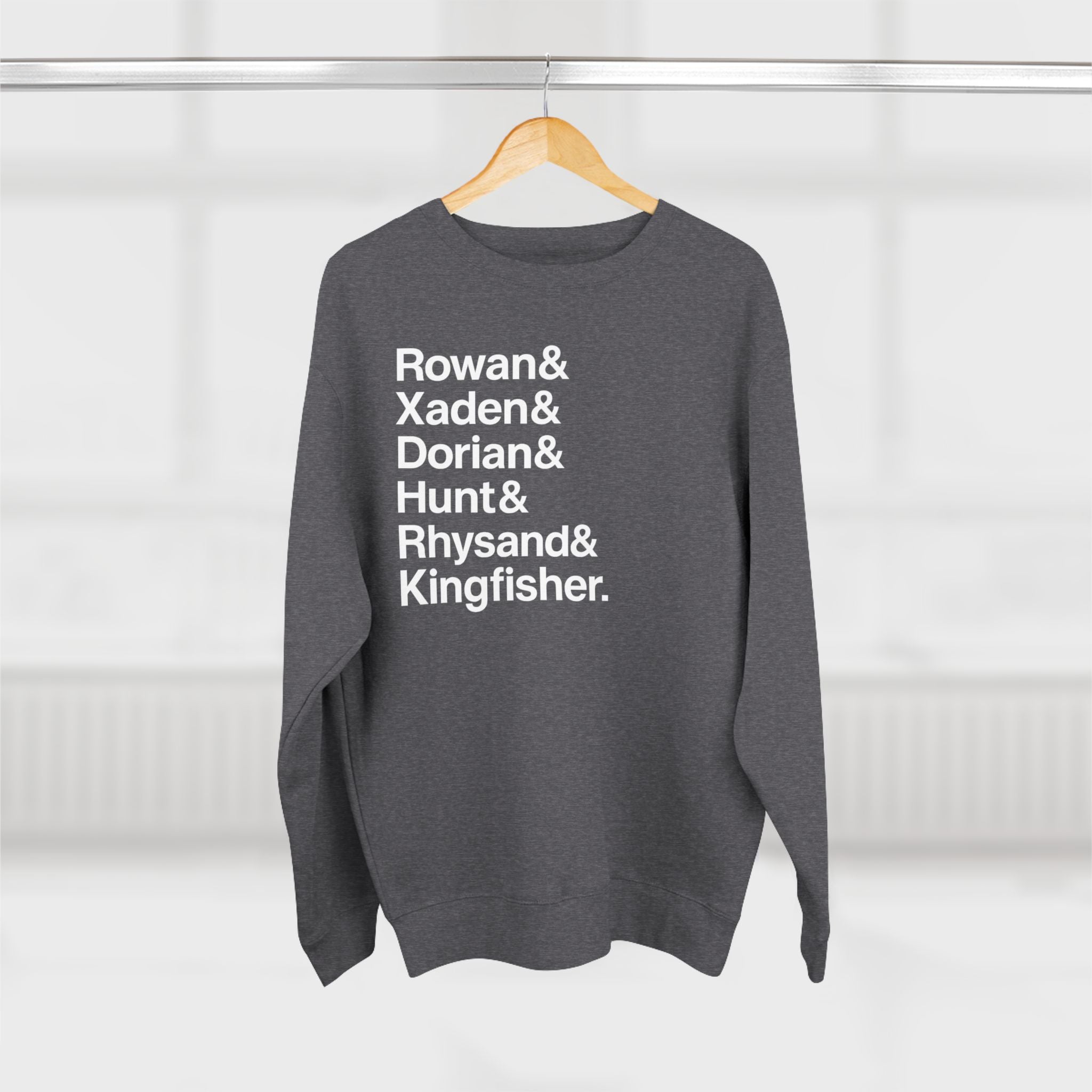 Book Boyfriend Lineup Cozy Sweatshirt