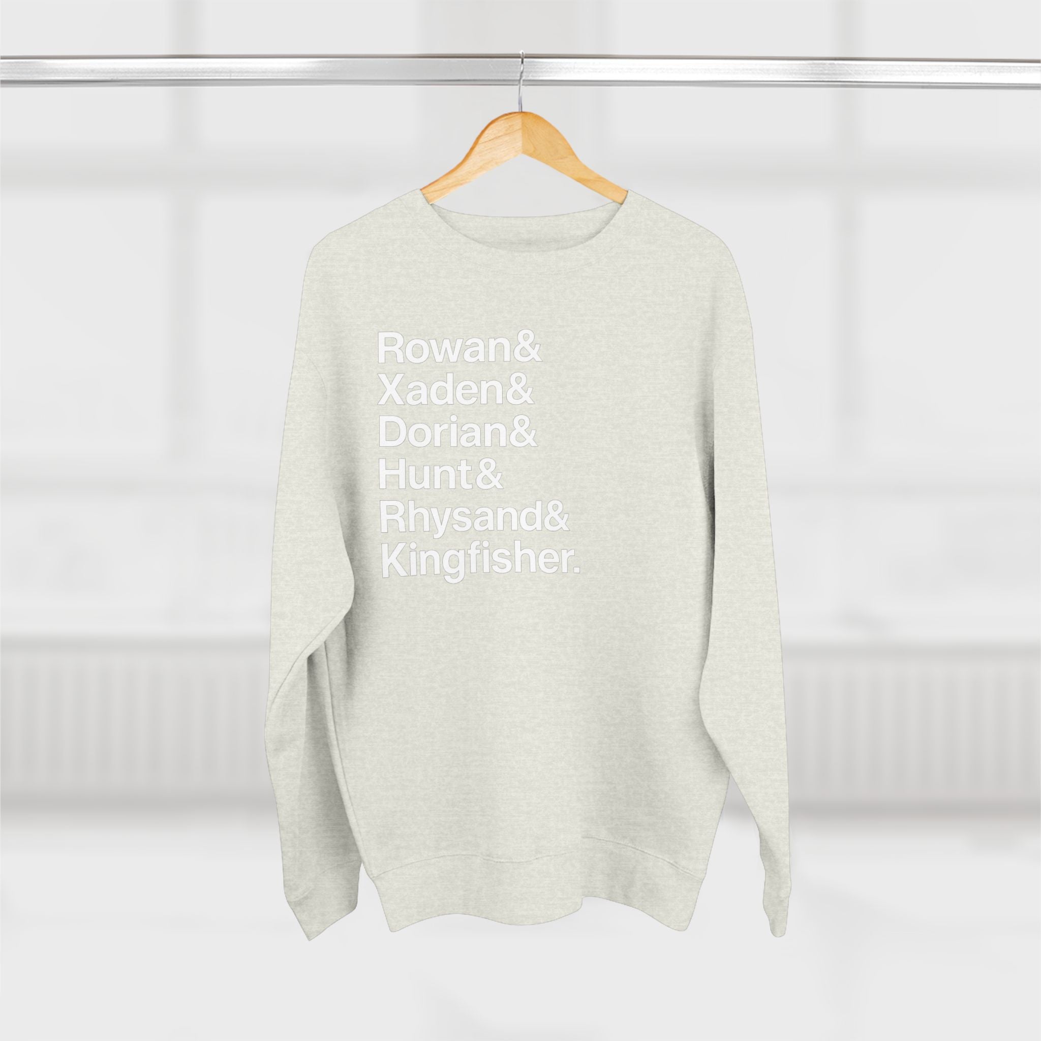 Book Boyfriend Lineup Cozy Sweatshirt