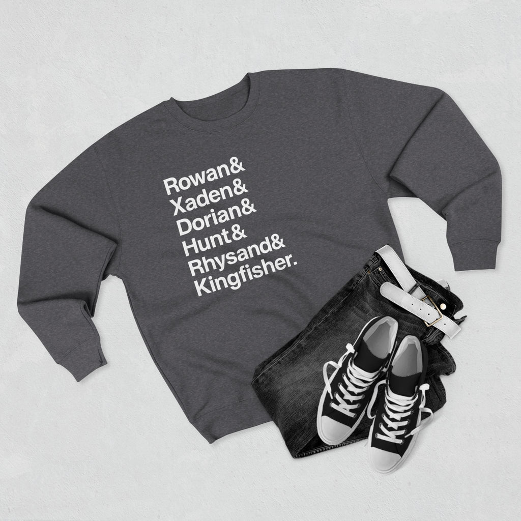 Book Boyfriend Lineup Cozy Sweatshirt