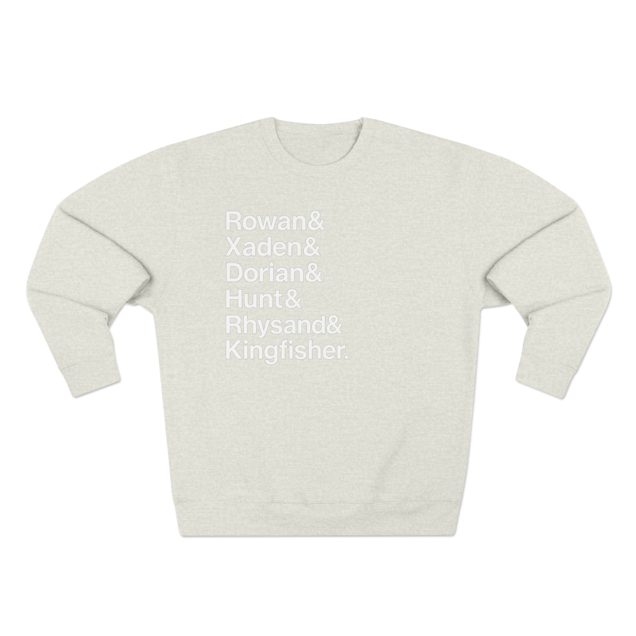Book Boyfriend Lineup Cozy Sweatshirt