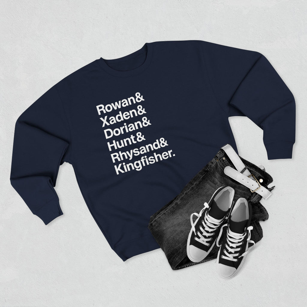 Book Boyfriend Lineup Cozy Sweatshirt