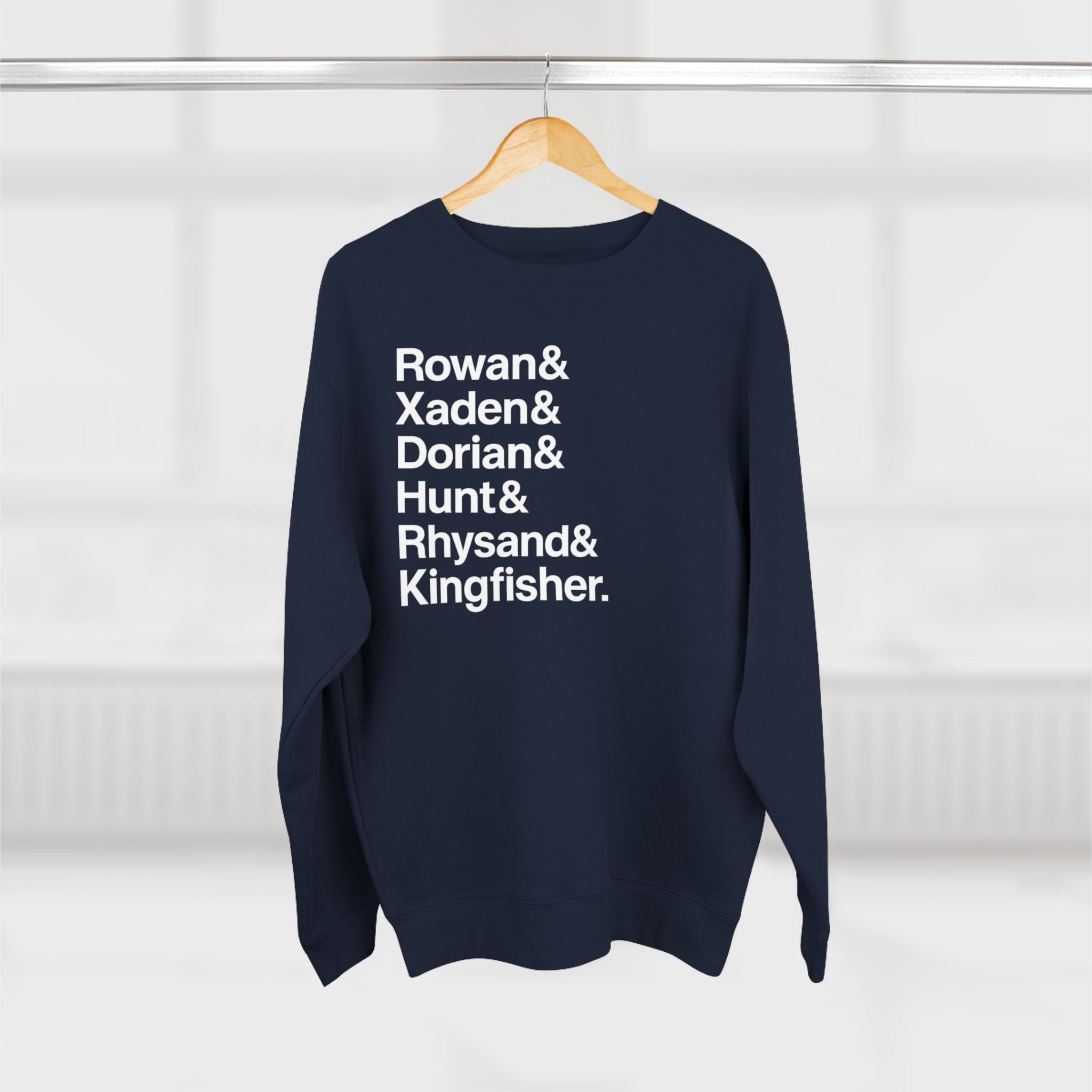 Book Boyfriend Lineup Cozy Sweatshirt