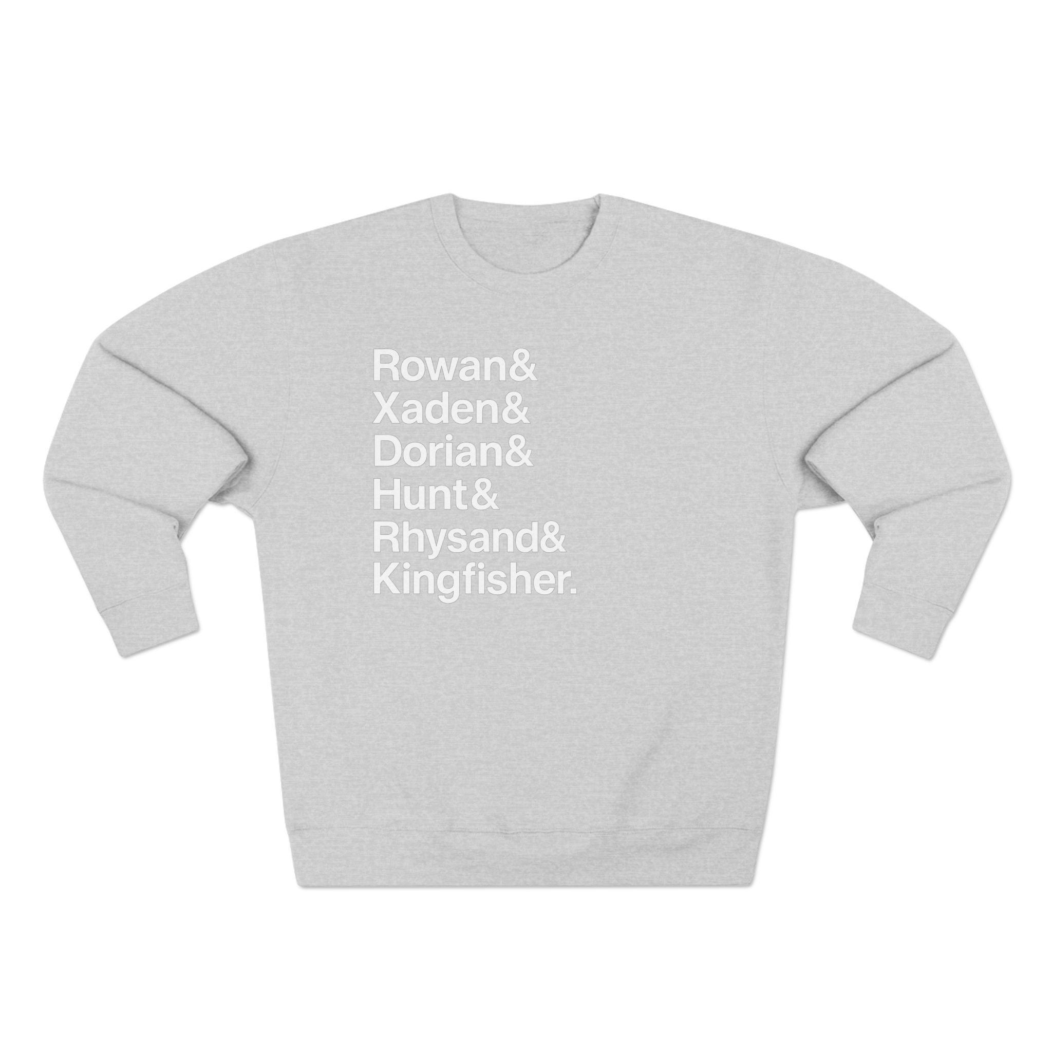Book Boyfriend Lineup Cozy Sweatshirt
