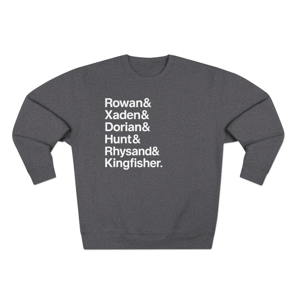 Book Boyfriend Lineup Cozy Sweatshirt